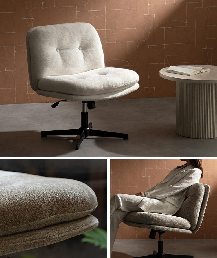 パーソナルチェア ラウンジチェア おしゃれ 回転 ロッキング機能 昇降