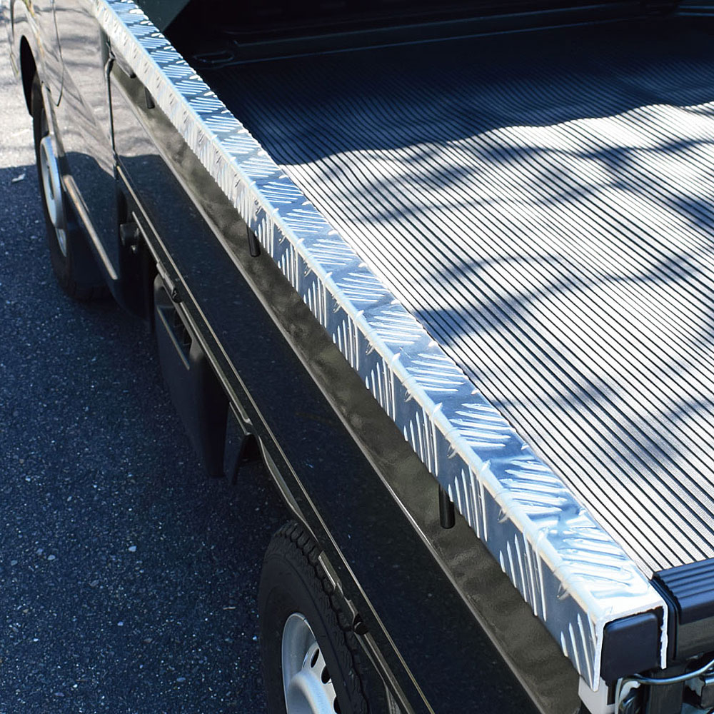 軽トラック用 アオリ/鳥居 保護カバーアルミ縞板 DJL(ハイゼット