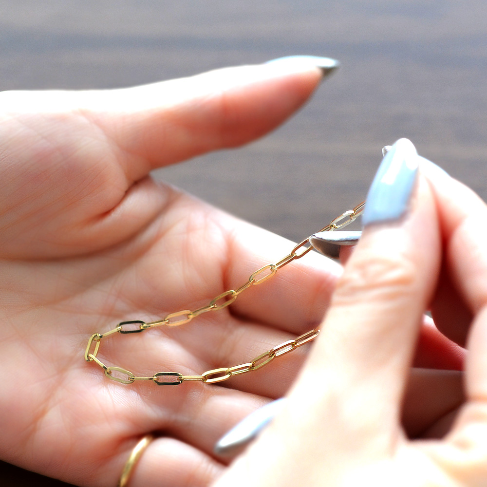 ALOHA MANA（アロハマナ） ブレスレット k10 ゴールド ペーパー