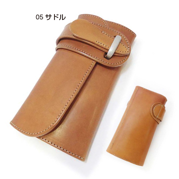三つ折り 長財布 サドルレザー メンズ レディース 長 ロング 革 レザー