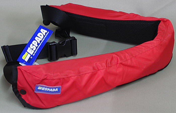 ウエストベルト ライフジャケット エスパーダ BJ-270 自動膨張式救命