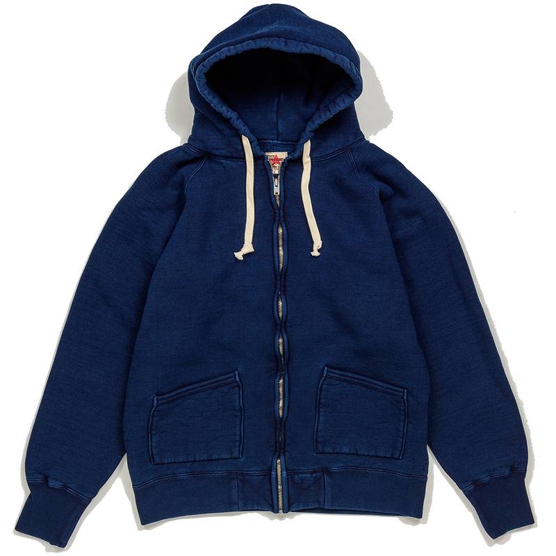 THE STRIKE GOLD（ストライクゴールド） 吊り編み フルZIP スウェット