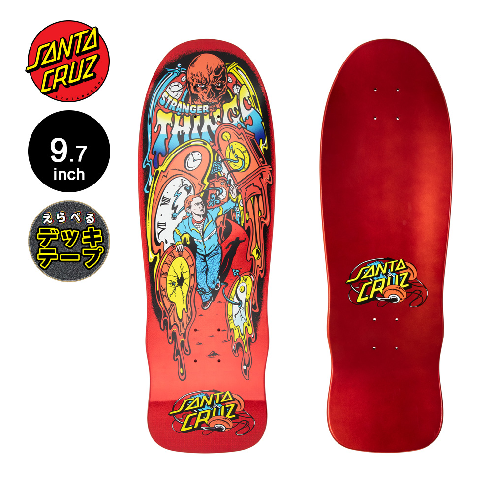 SANTA CRUZ（サンタクルーズ） スケボー デッキ 9.7 STRANGER THINGS