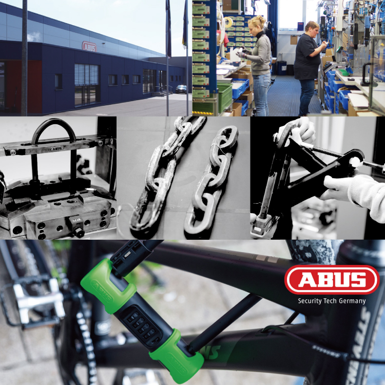 ABUS 自転車 ロック 鍵 アバス CHAIN LOCK チェーンロック 1100mm ABUS