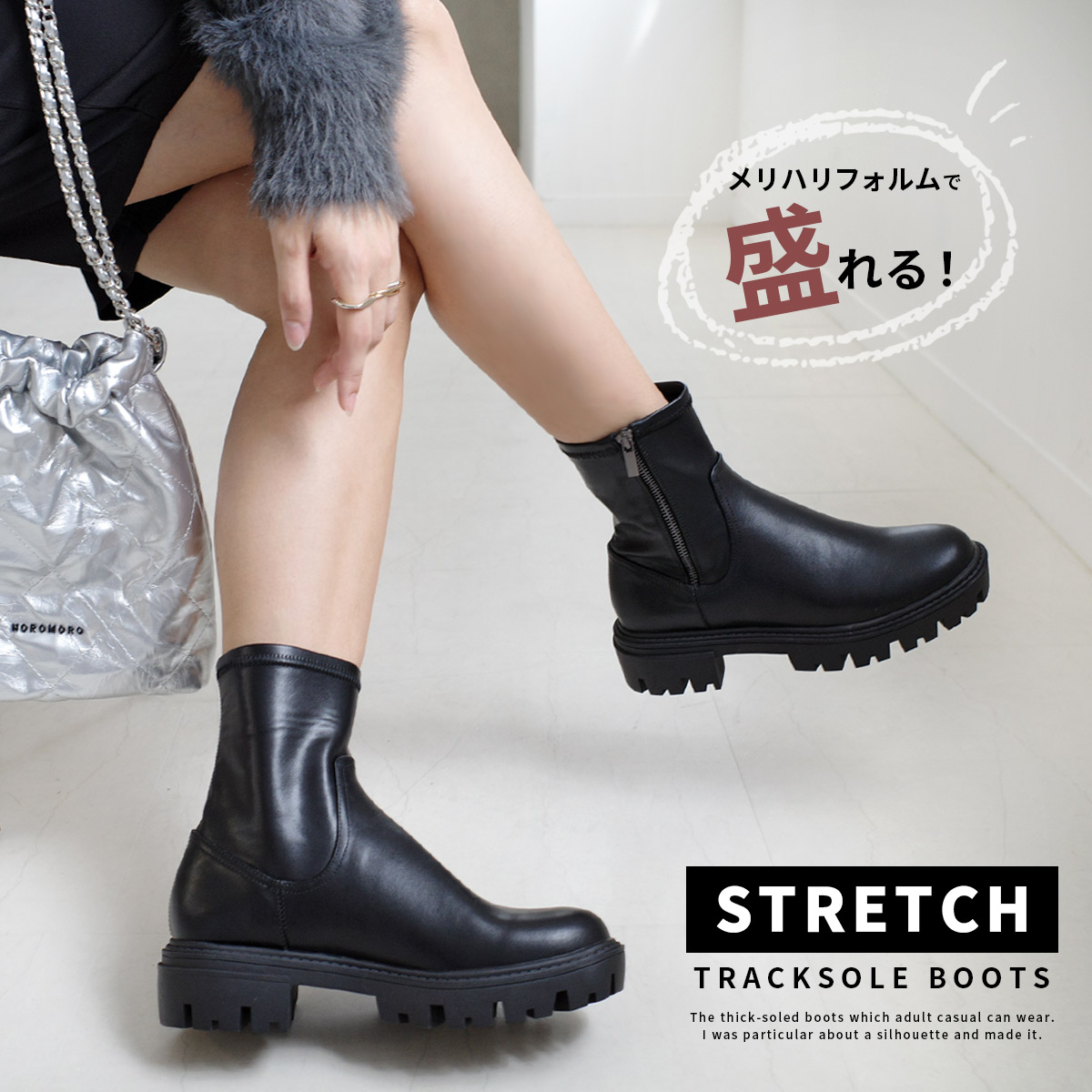 AmiAmi（アミアミ） ブーツ ショートブーツ レディース サイドジップ