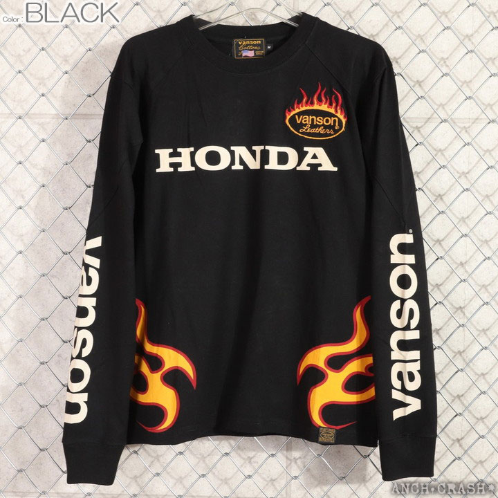 VANSON（バンソン） 24h限定P最大17倍!3/5pm23:59迄 VANSON HONDA ロン