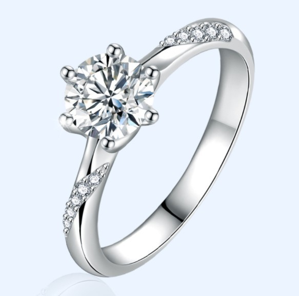 指輪リング レディース シルバー925 スワロフスキー 高級リングAAA CZ