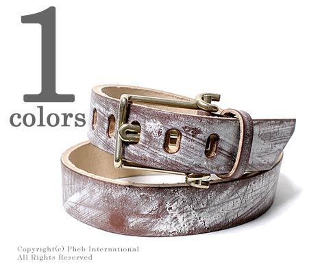 テンダー/TENDER Co. 英国製 WIRE BROWNバックル レザーベルト (200