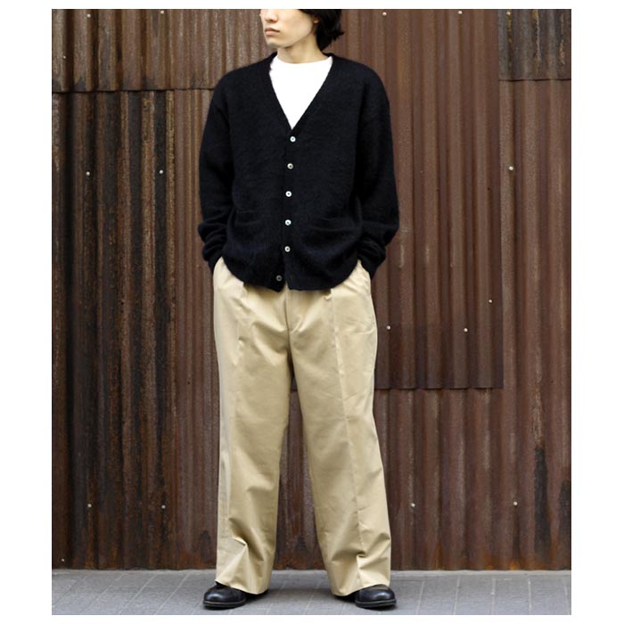 インテリム INTERIM キッドモヘア カーディガン KID MOHAIR CARDIGAN