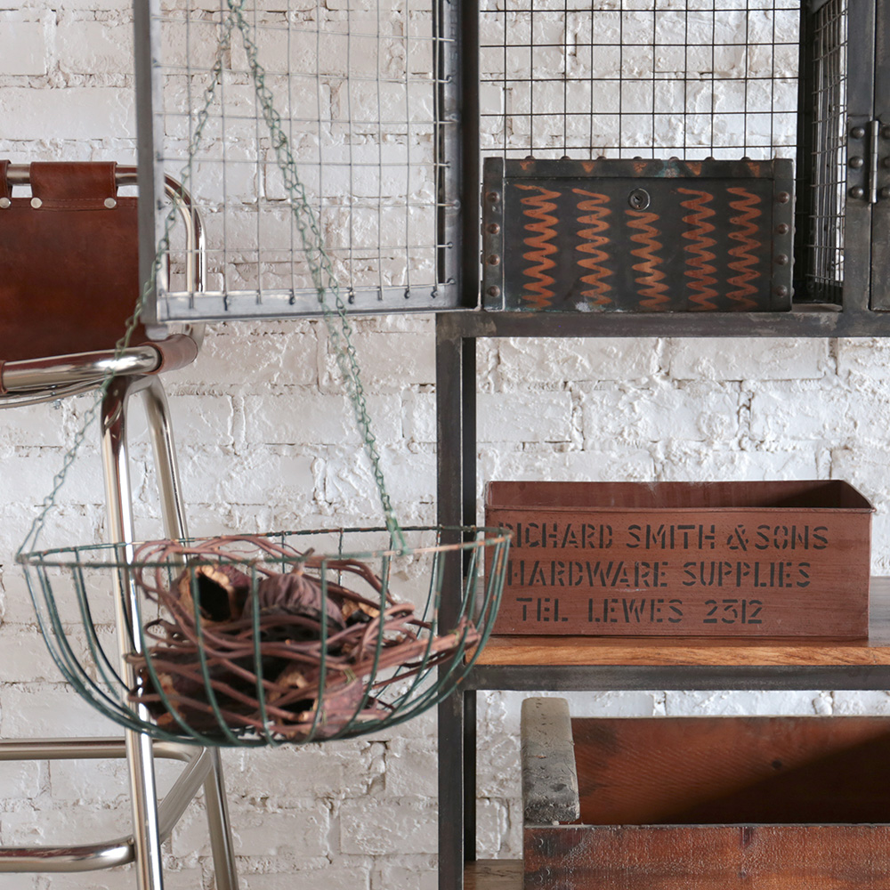 シェルフ ラック メッシュシェルフ アイアン 棚 キャビネット チェスト