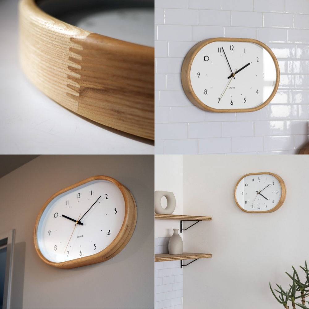 INTERFORM（インターフォルム） 掛け時計 Mutka ムトゥカ ウォール