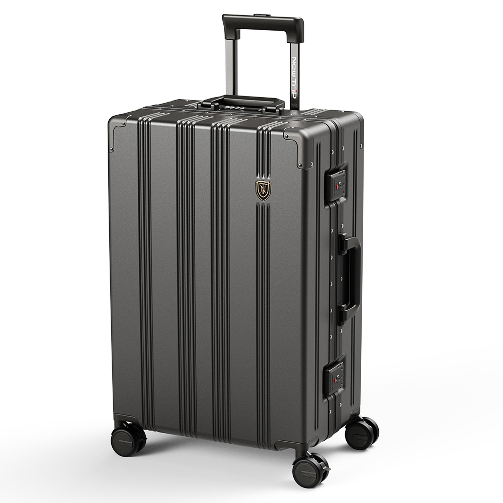 スーツケース アルミフレーム ポリカーボネート100％ ストッパー付き