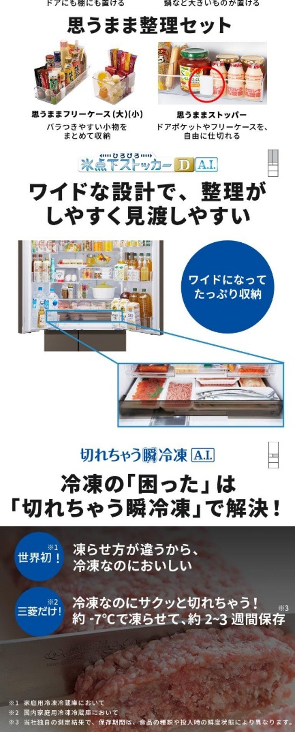 三菱（MITSUBISHI） 冷蔵庫 500L以上 608L 6ドア フレンチドア