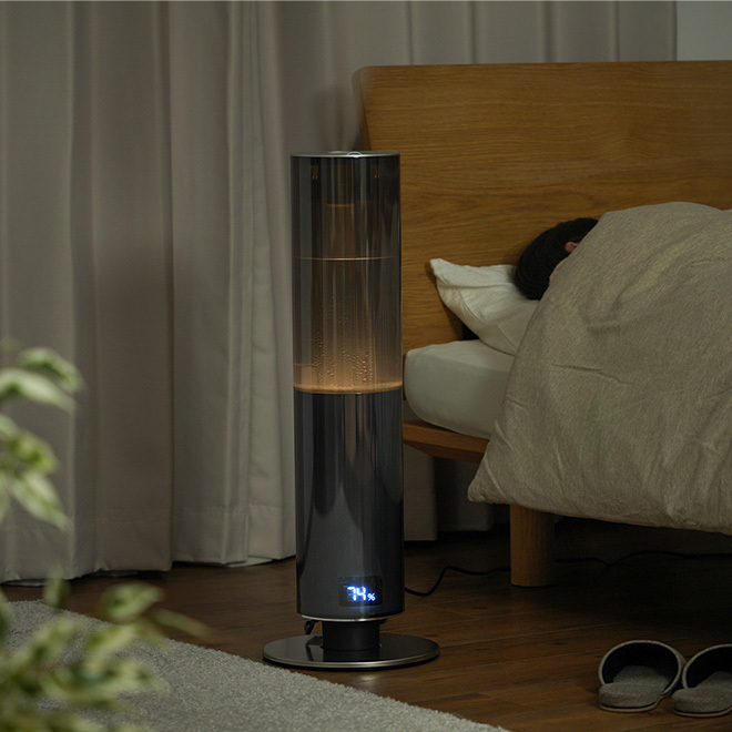 DOSHISHA（ドウシシャ） クレベリンLED搭載 ハイブリッド式加湿器