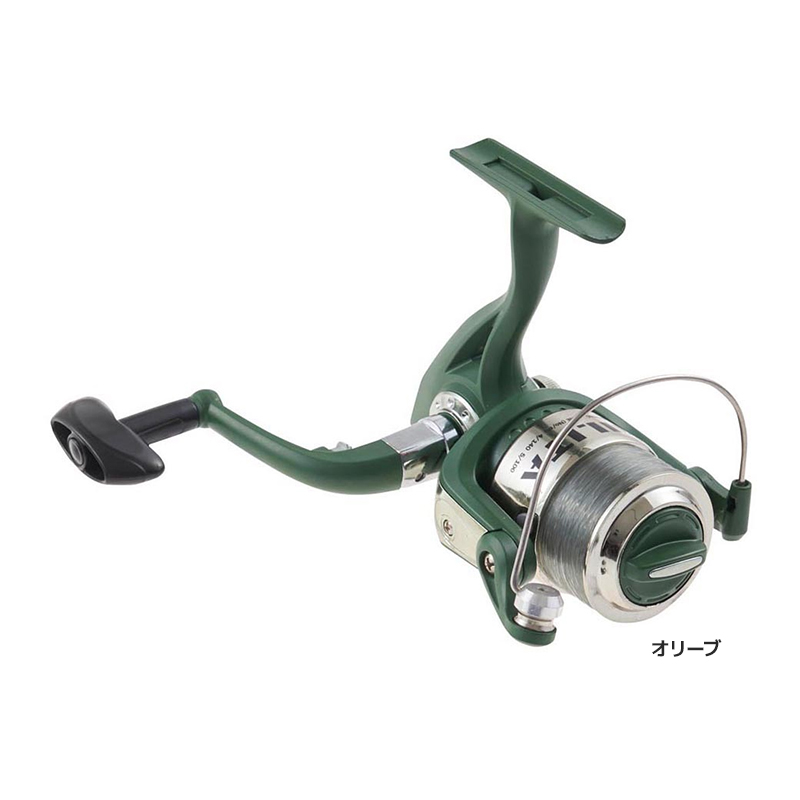 スピニングリール ミリタ 釣り MT1000 ナイロン2号-150m付