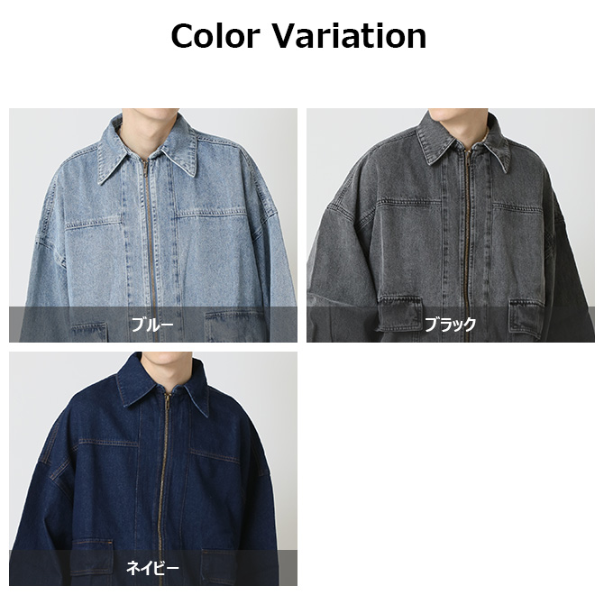 ARCADE（アーケード） デニムジャケット メンズ シングルジップ デニム