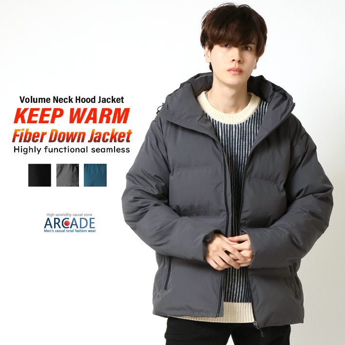 ARCADE（アーケード） 高機能シームレス ファイバーダウンジャケット