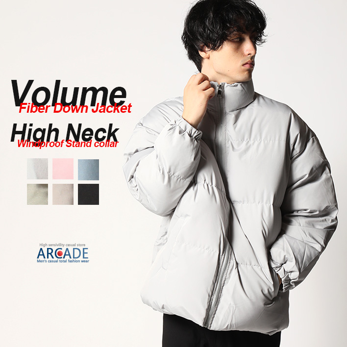 ARCADE（アーケード） 中綿ダウンジャケット オーバーサイズ メンズ