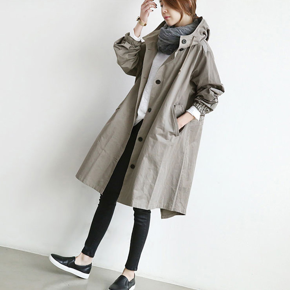 期間限定セール フード付き春コート モッズコート 春コート 春