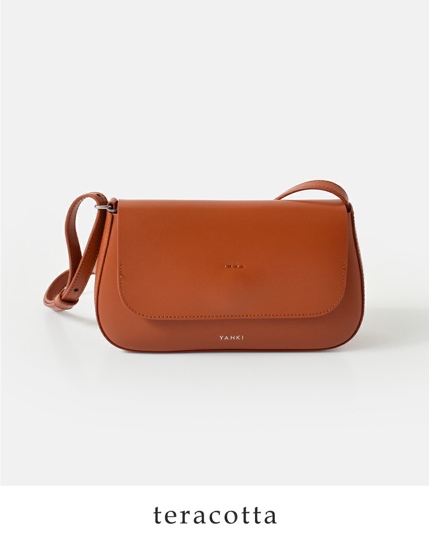 YAHKI（ヤーキ） ダブルフェイスレザー クロスボディバッグ yh-768