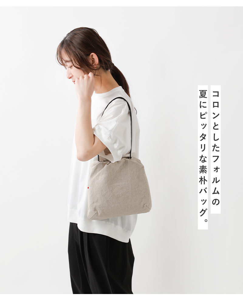 パーマネントエイジ Permanent Age コットン リネン×カウレザー