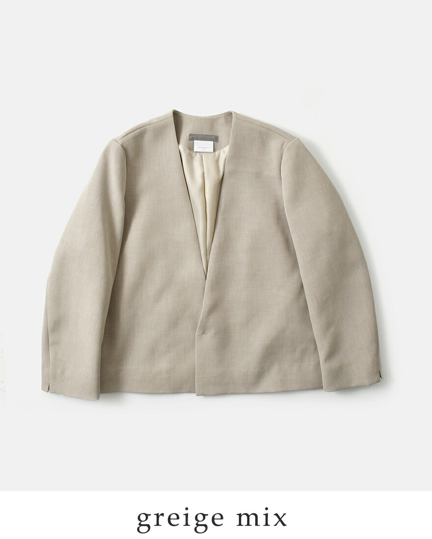 NO CONTROL AIR（ノーコントロールエアー） ノーカラー ジャケット sn