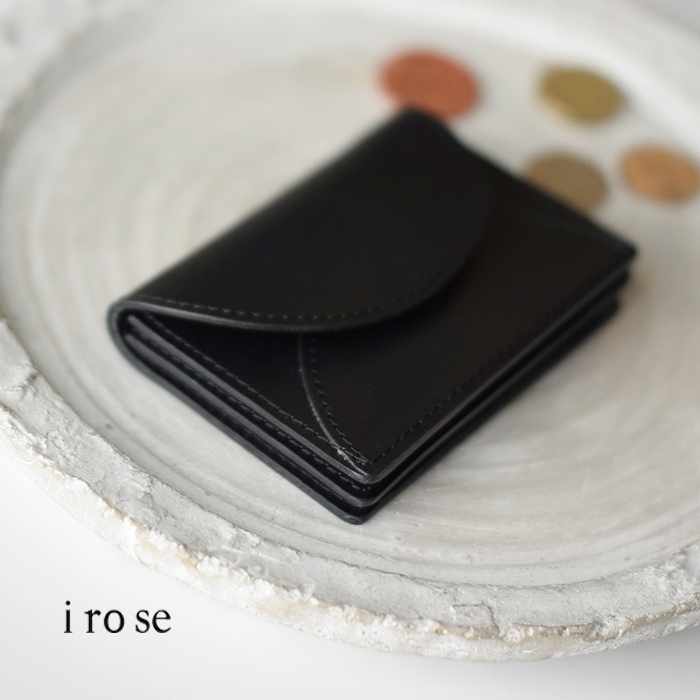 irose（イロセ） カウレザーミニウォレット FOLD MINI WALLET acc-f02