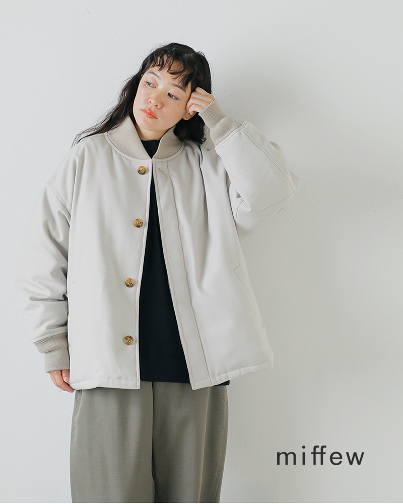 miffew（ミフュー） セール【30%OFF】ミフュー バーシティ ダウン