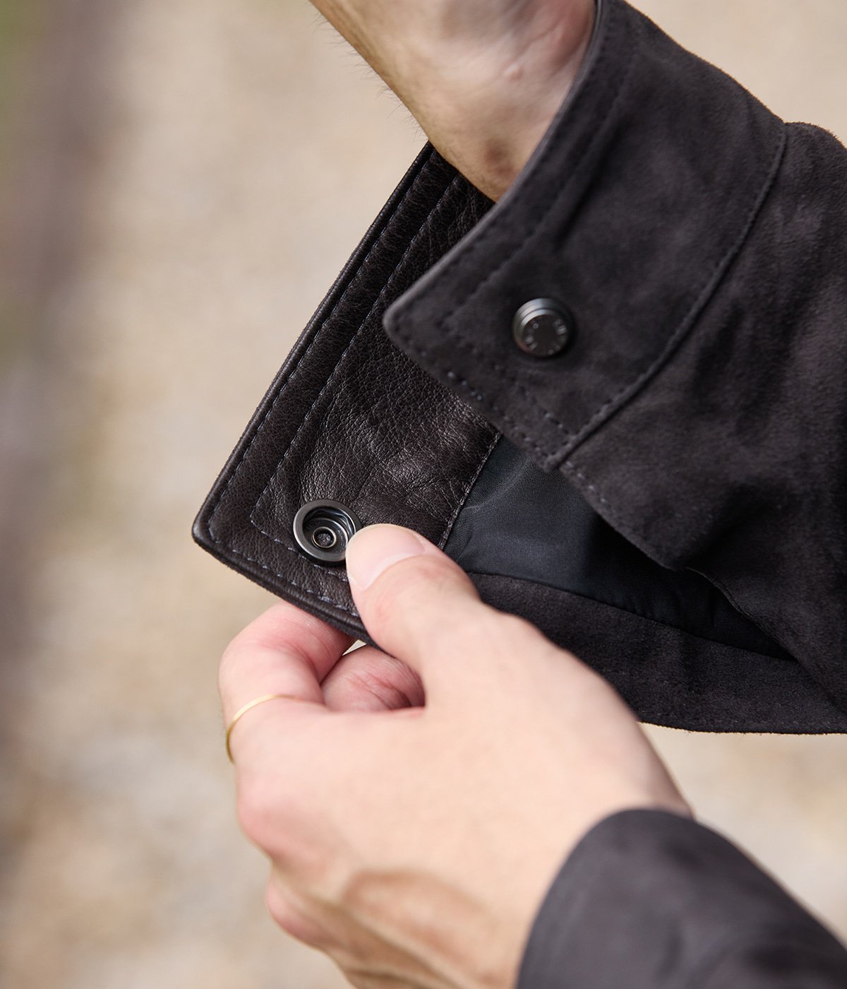 EMMETI（エンメティ） ： 別注 JURI ARK - CAMOSCIO 0.5mm