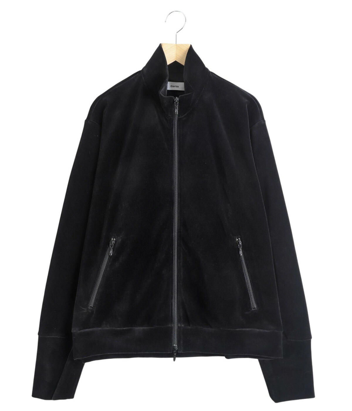 marka（マーカ） ： FULL ZIP TRACK JACKET -30/- ORGANIC COTTON