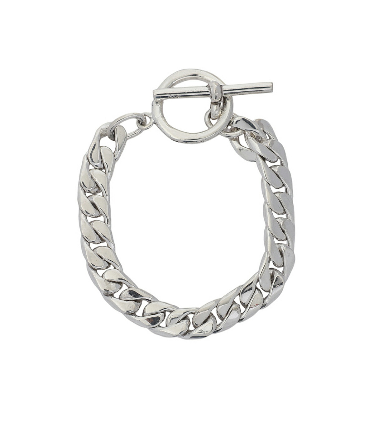 LAVER（ラバー） ： 9MM CURB CHAIN T BAR BR ： LAVER-NO-19