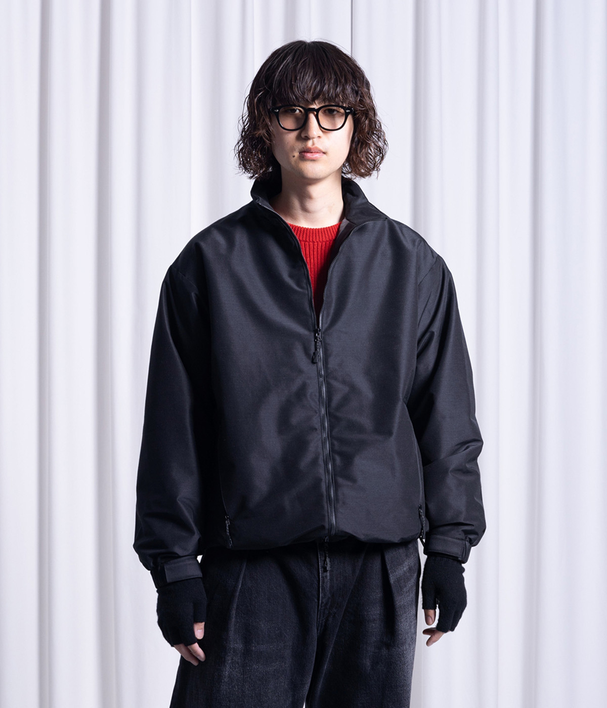 marka（マーカ） ： 別注 PUFFED TRAINING JACKET ： M25F08BL04C