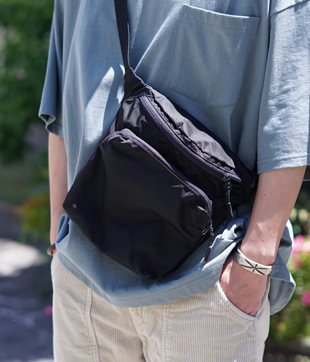 BAGJACK（バッグジャック） ： 別注 hipbag DP for ARKnets ： 11967