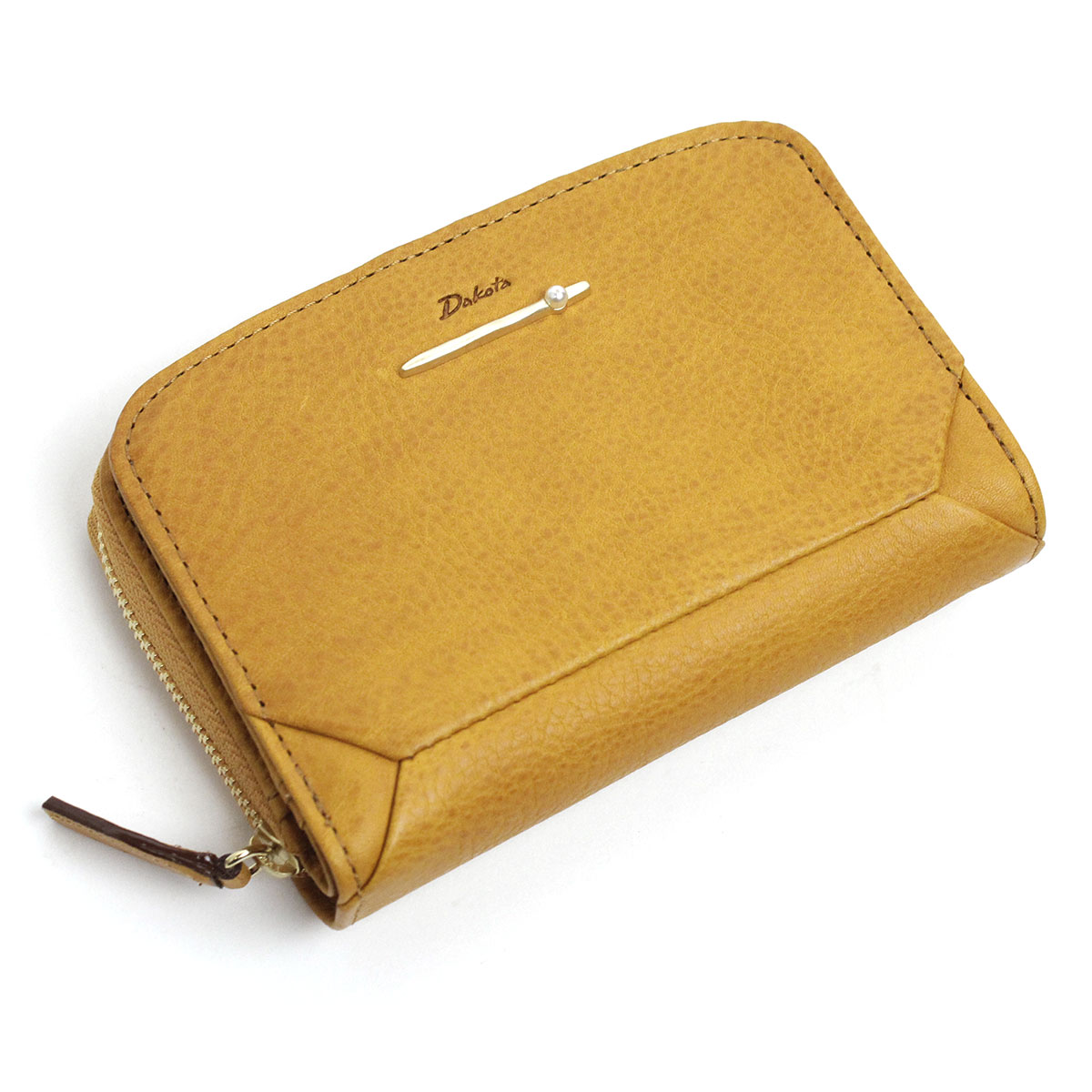 Dakota（ダコタ） 二つ折り財布 ラウンドファスナー ペルラ コンパクト