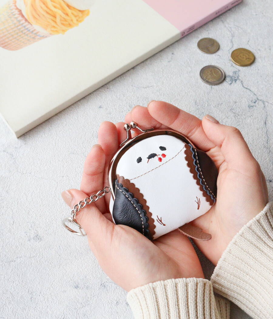 box21 がま口小銭入れ コインケース シマエナガ ボックス21 マンマル