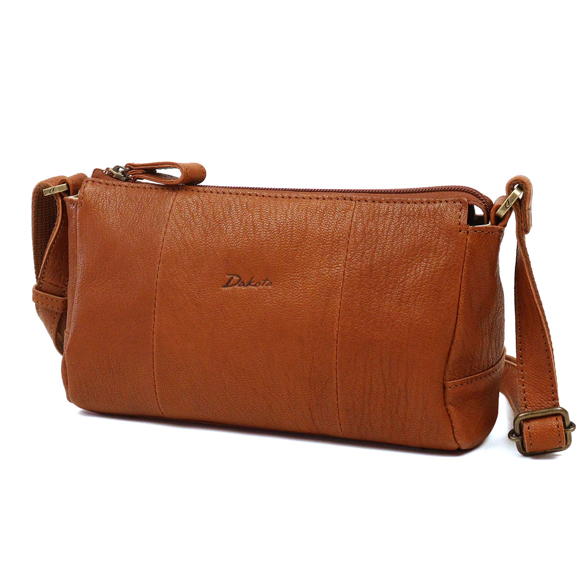 Dakota（ダコタ） ミニショルダーバッグ 横型 ヤギ革 軽量 軽い