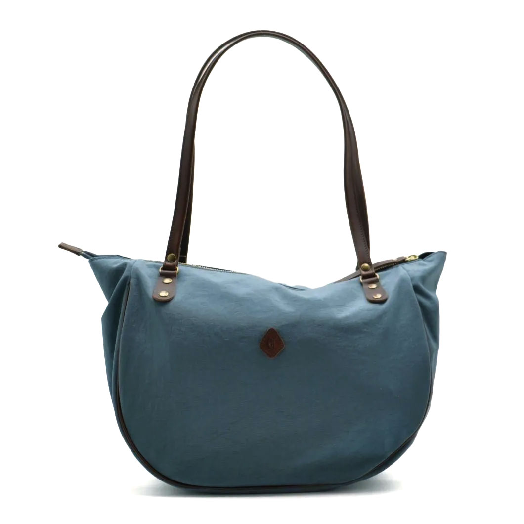 CLEDRAN（クレドラン） トートバッグ ナイロン 半円型 パイピング LALI