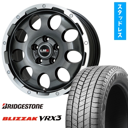 ブリザック VRX3 235/55R18 スタッドレスタイヤ ホイール4本セット