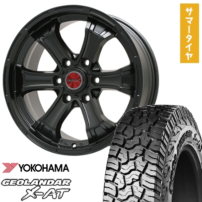 GEOLANDAR 285/65R18 夏タイヤ ホイール4本セット YOKOHAMA
