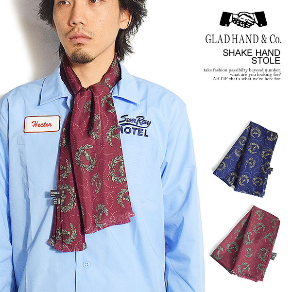 GLAD HAND（グラッドハンド） ストール GLAD HAND SHAKE HAND - STOLE