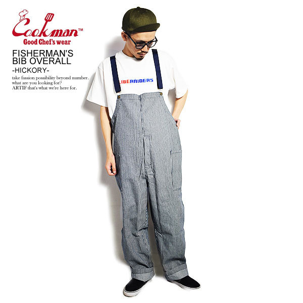 COOKMAN（クックマン） オーバーオール COOKMAN FISHERMANS BIB