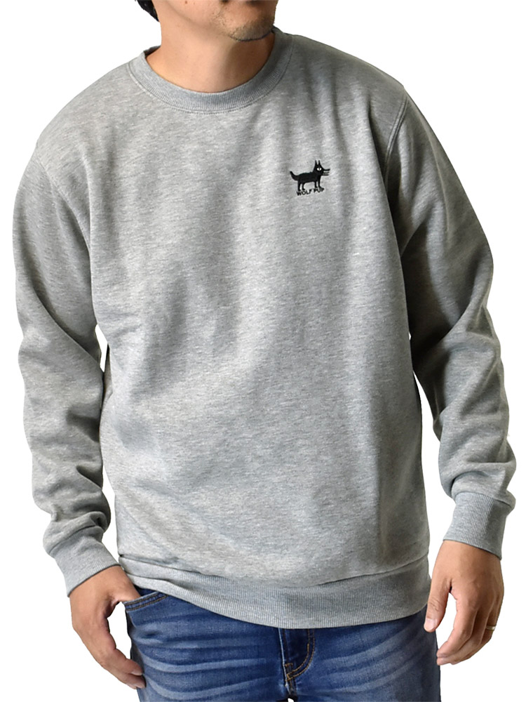 ARUGE（アルージェ） スウェットトレーナー 裏起毛 スエット アメカジ