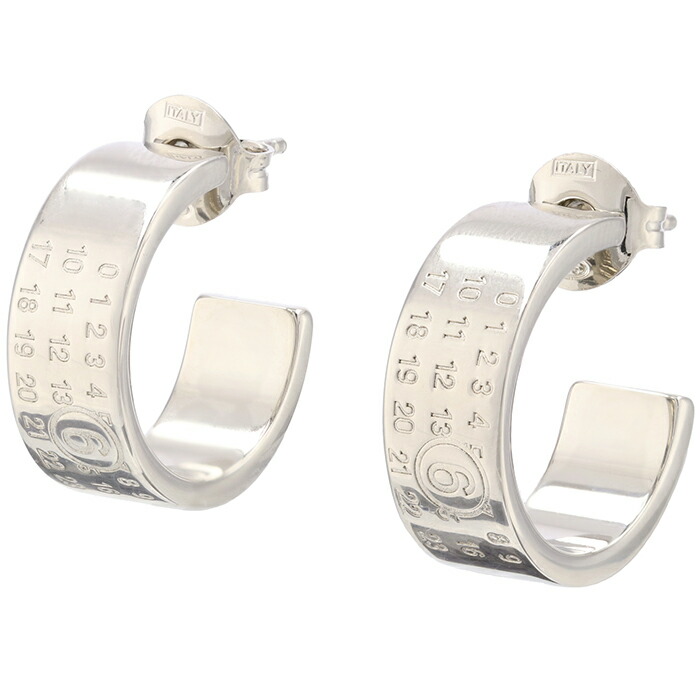 MM6 【並行輸入品】 MAISON MARGIELA ピアス ニューメリック ミニマル