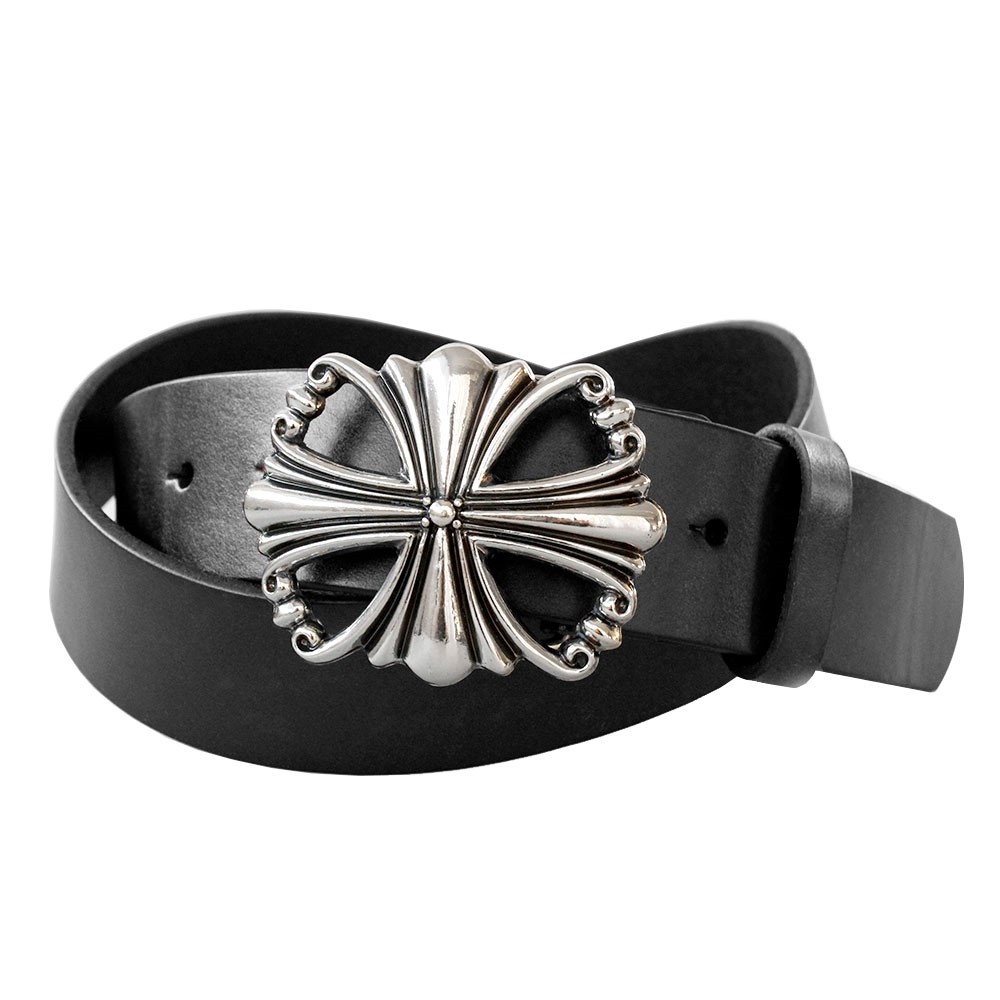 ベルト メンズ カジュアル 本革 牛革 レザー 大きいサイズ アイアン