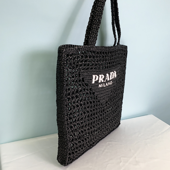 PRADA（プラダ） クロシェ トートバッグ レディース ナチュラル