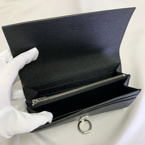 BVLGARI（ブルガリ） 財布 長財布 レザー ジップウォレット レディース