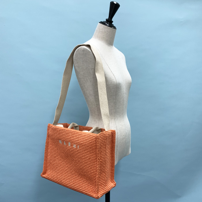 MARNI（マルニ） かごバッグ スモール トート バッグ ショルダー 2WAY