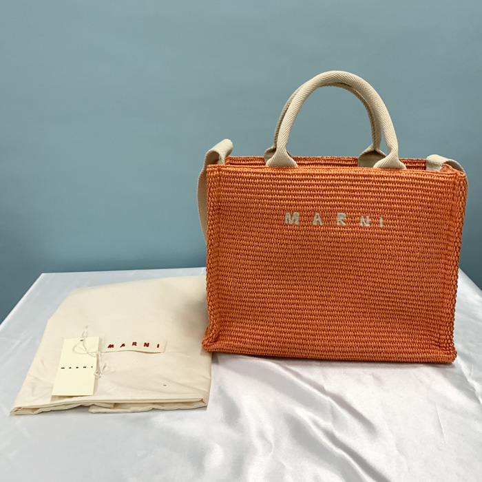 MARNI（マルニ） かごバッグ スモール トート バッグ ショルダー 2WAY
