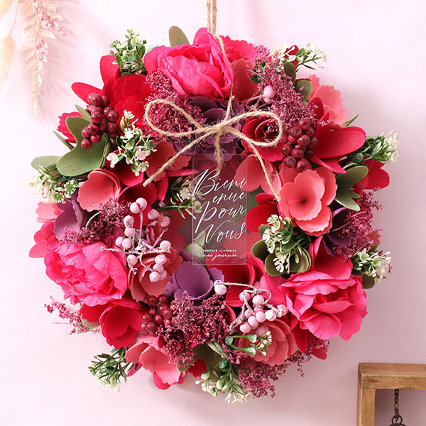 BunBunBee 母の日 2026 ギフト 花 プレゼント リース ナチュラルリース