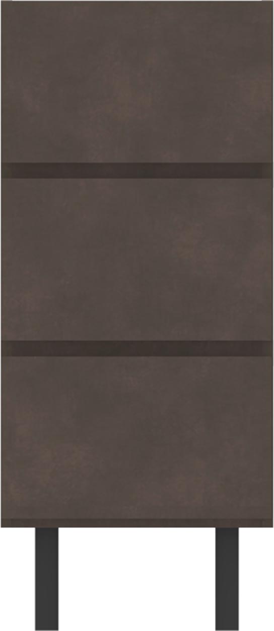 パモウナ チェスト 幅40cm 3段 WV ナチュラル グレー ウォールナット